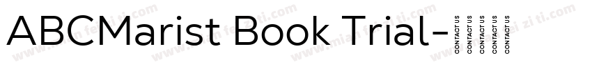 ABCMarist Book Trial字体转换